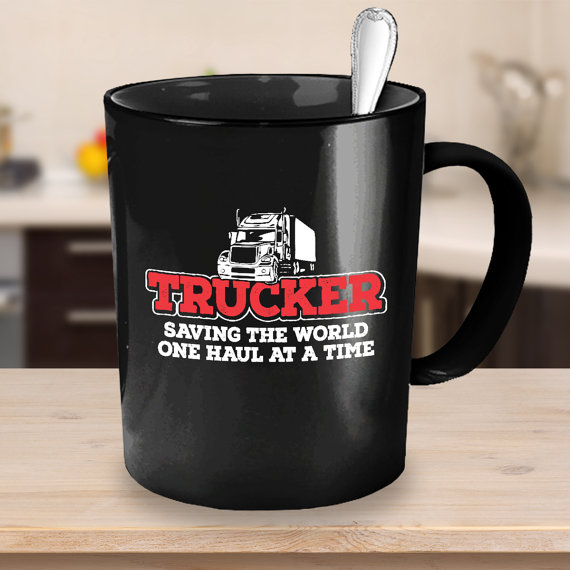 trucker mug